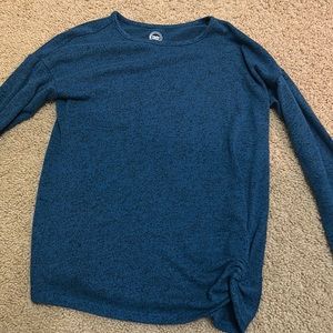 blue/black long sleeve. brand is wonder nation. great quality